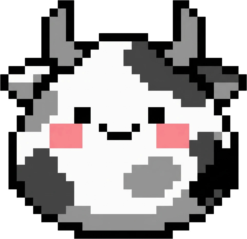 possamu - 牛スライムキャラクター（実サイトのドット絵アセット）